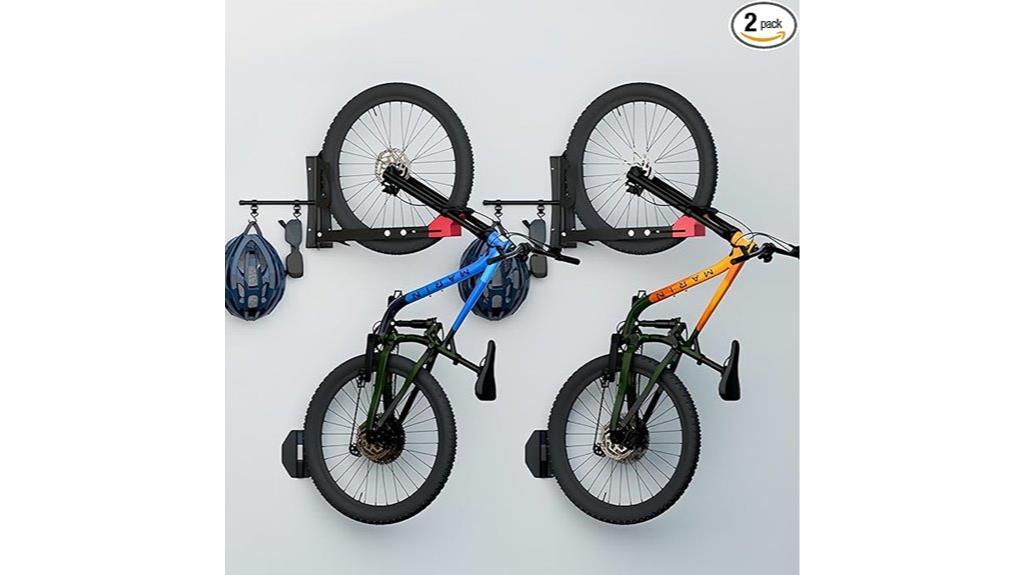bike wall mount rack