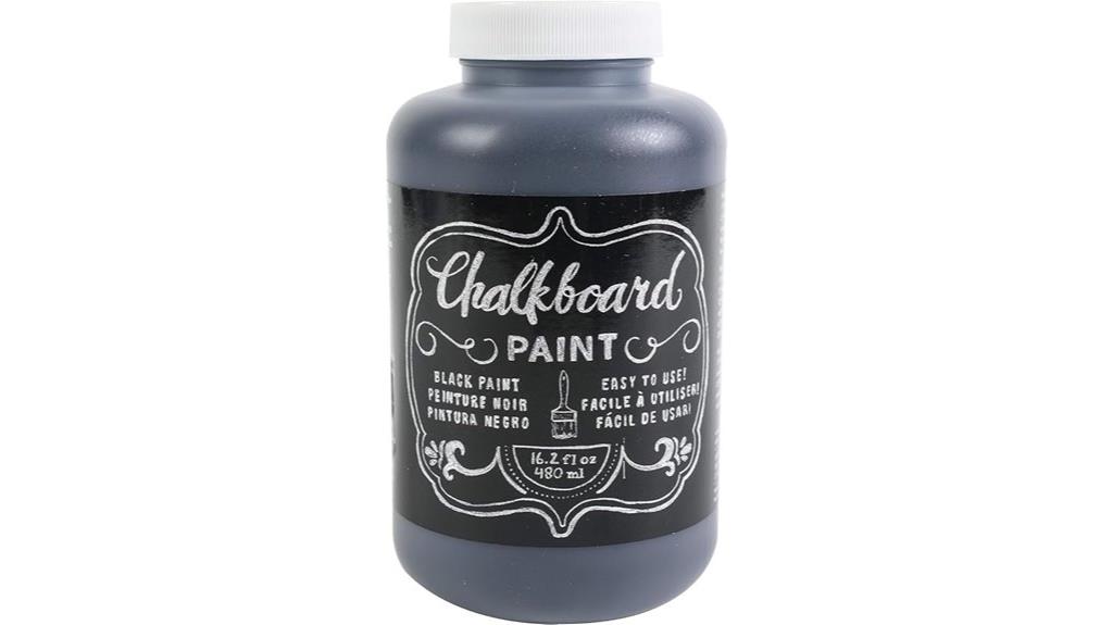 black chalkboard paint 16 oz