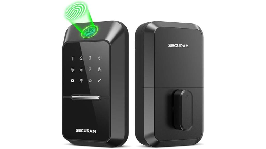 black keyless door lock