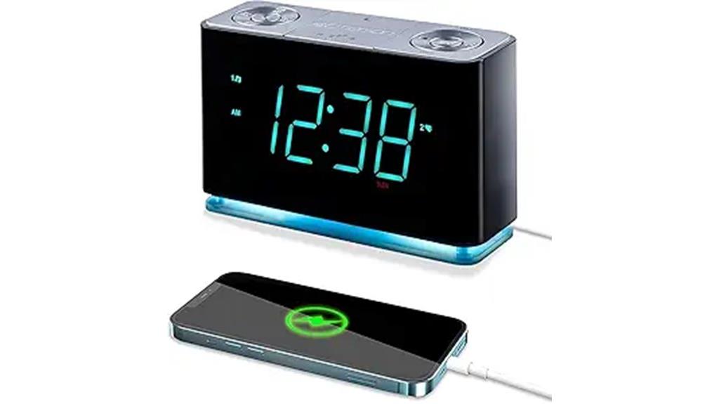 bluetooth usb alarm clock