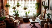 bohemian small space decor