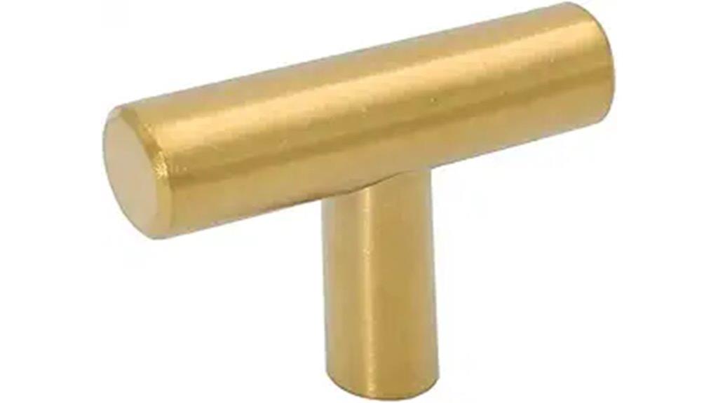 brass cabinet knob set