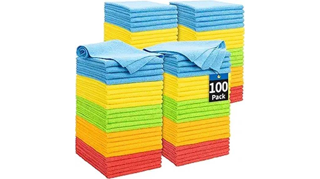 bulk microfiber cleaning cloths