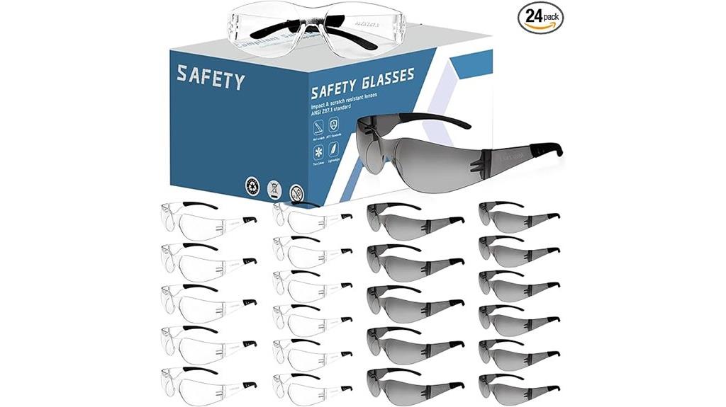 bulk safety glasses pack
