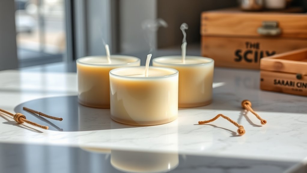 candle care and storage