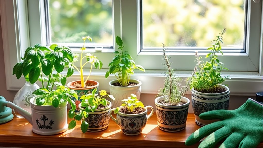 careful planting and regular pruning