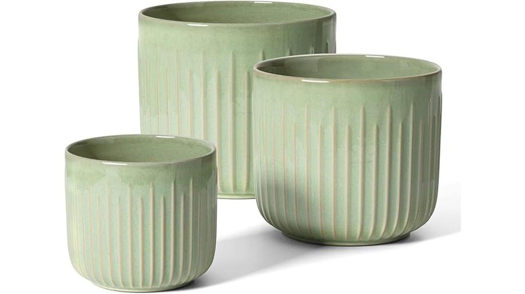 ceramic indoor plant pots