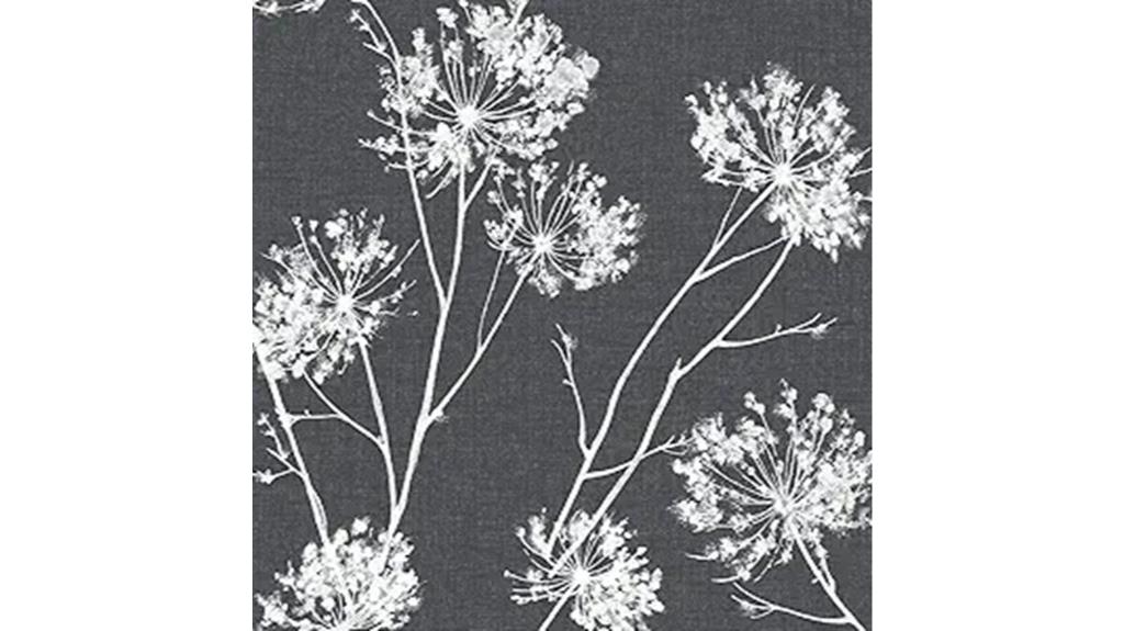 charcoal peel and stick wallpaper