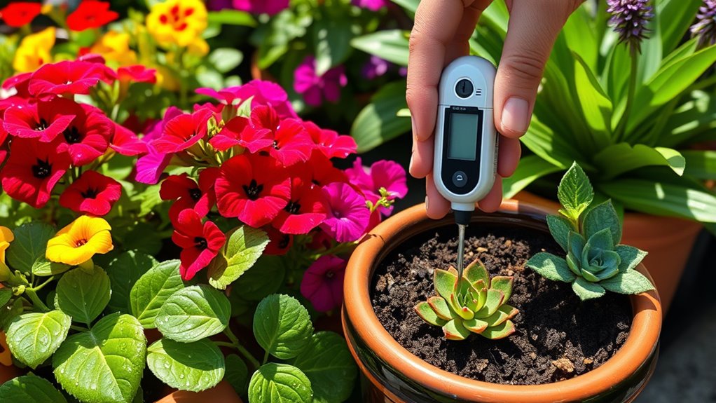 check soil moisture regularly