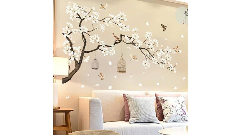 cherry blossom wall decor