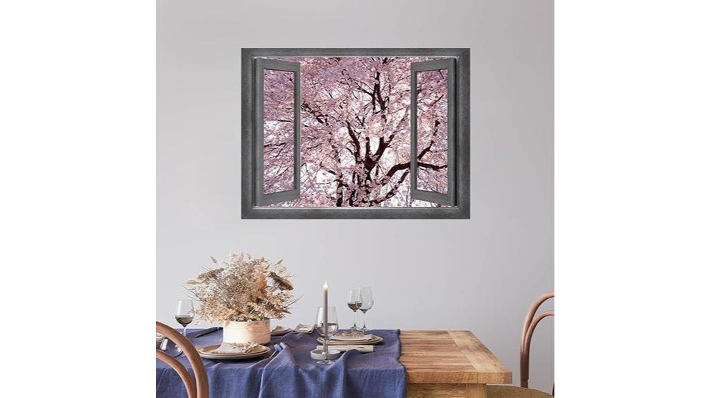 cherry blossom wall mural
