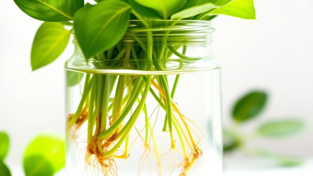 choose adaptable water rooting plants
