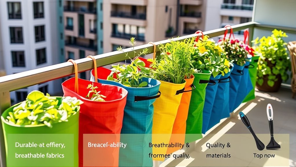 choose durable breathable grow bags