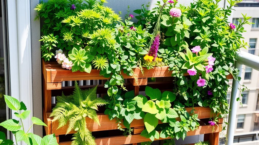 choose lightweight shallow rooted plants