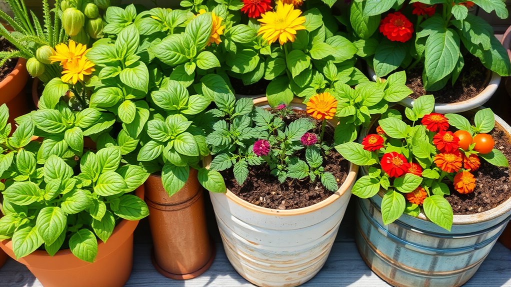 choose proper container soil