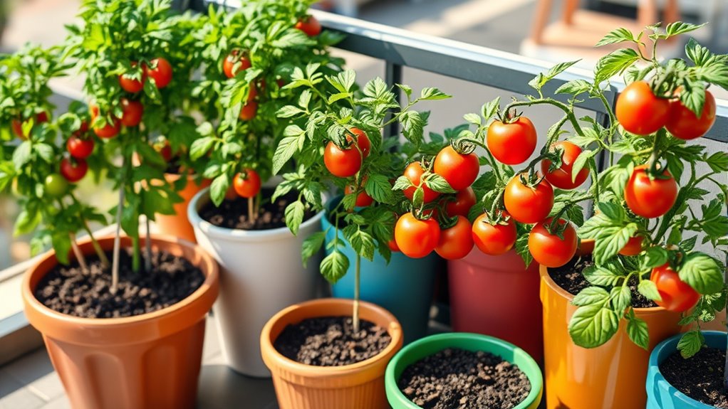 choose proper containers and soil