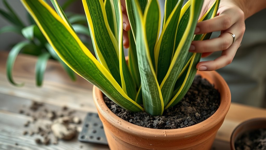 choose proper pot and soil
