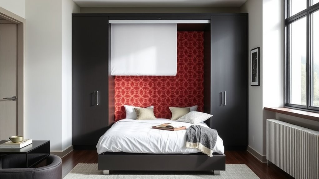 choose space efficient murphy bed