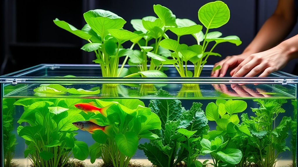 choose suitable aquaponic plants