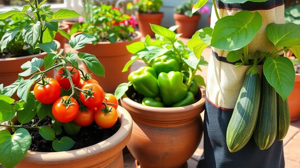 choose suitable containers and soil