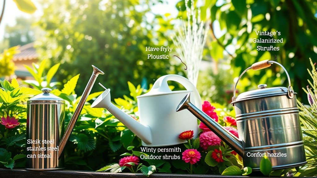 choosing durable versatile watering cans