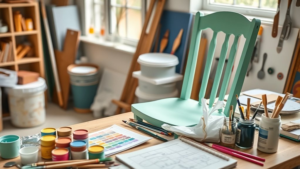 choosing suitable furniture paints