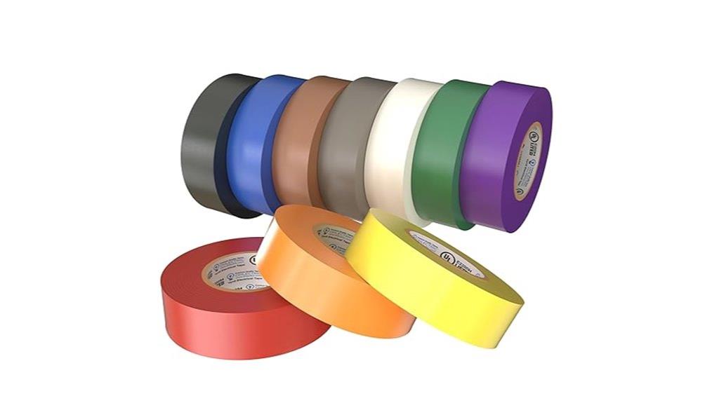 colored electrical tape pack
