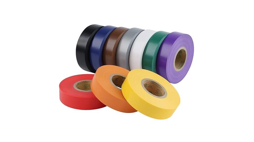 colored waterproof electrical tape