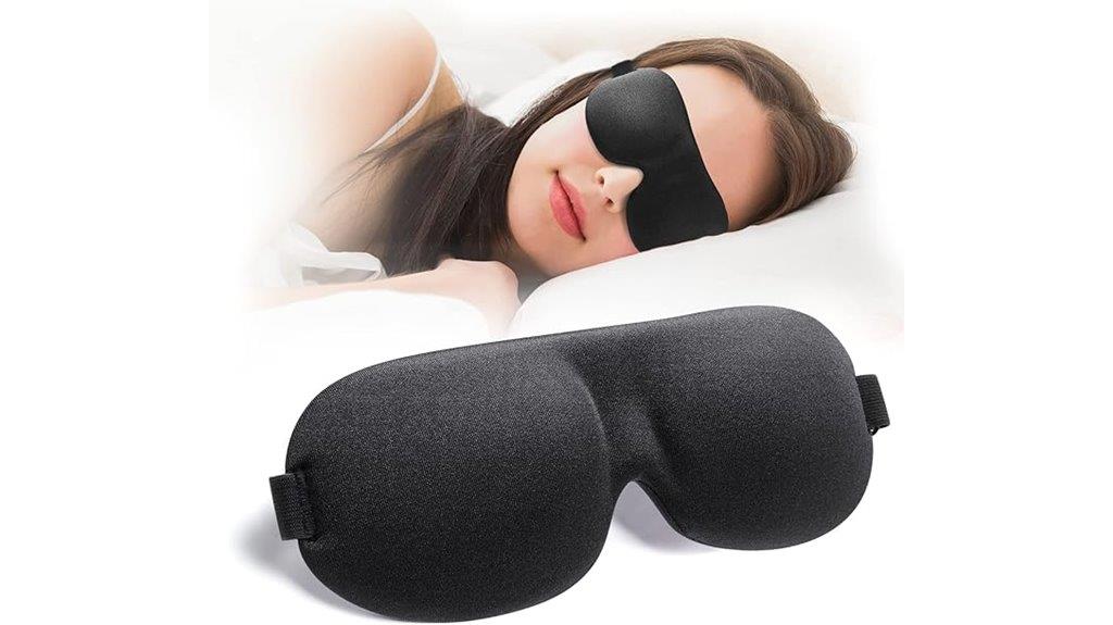 comfortable sleep mask for side