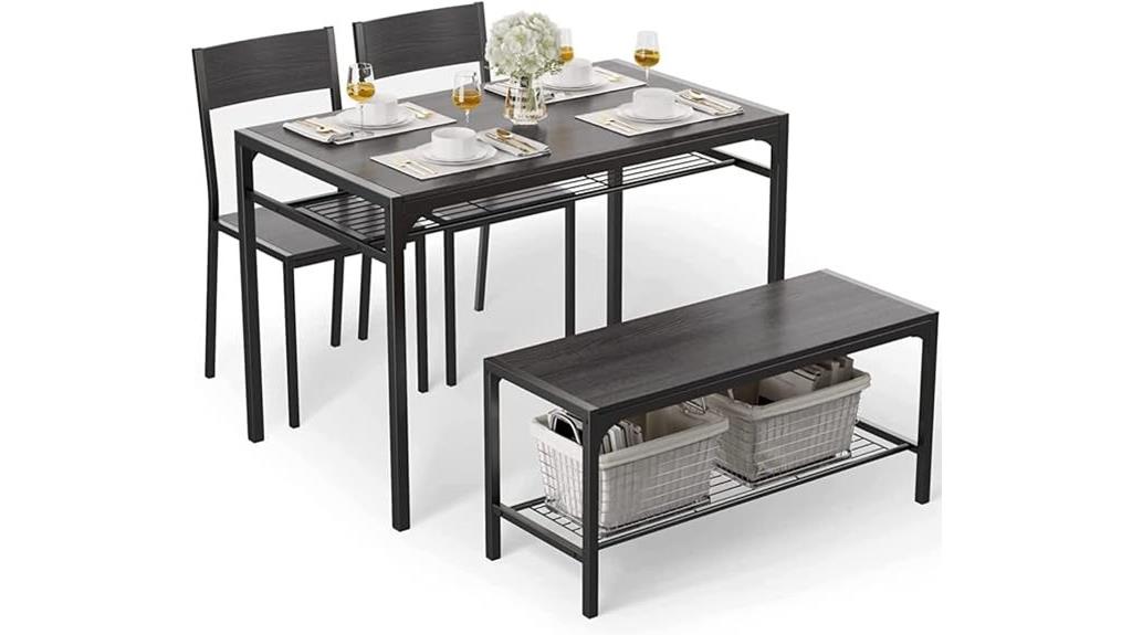 compact dining set