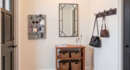 compact foyer storage solutions
