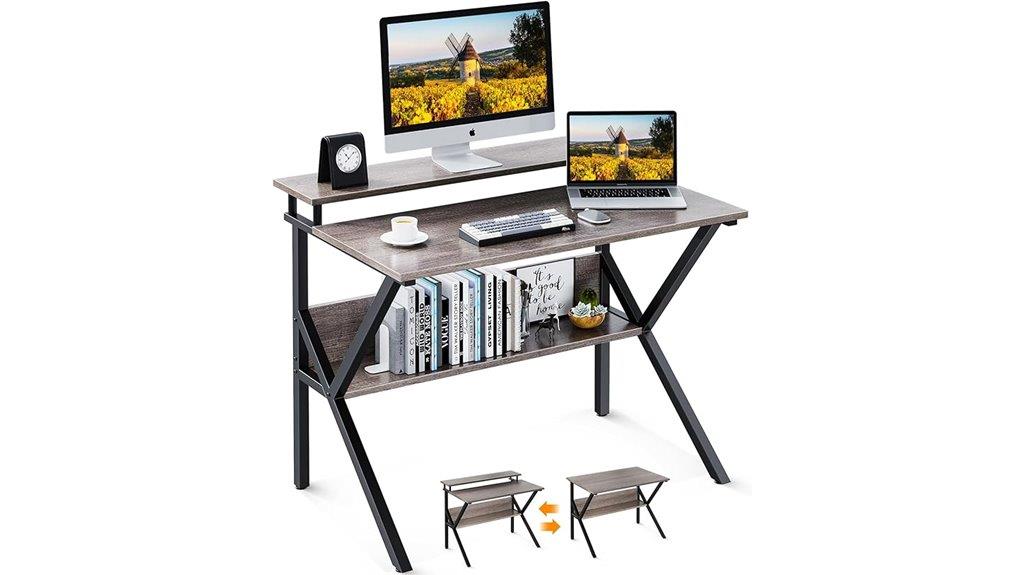 compact home office desk