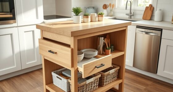 compact kitchen island solutions