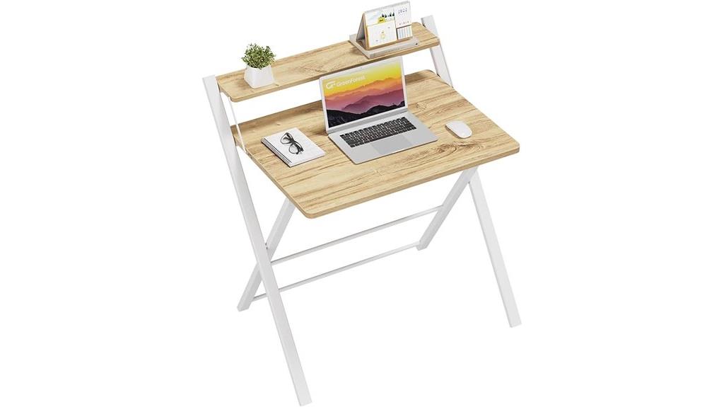 compact no assembly laptop table