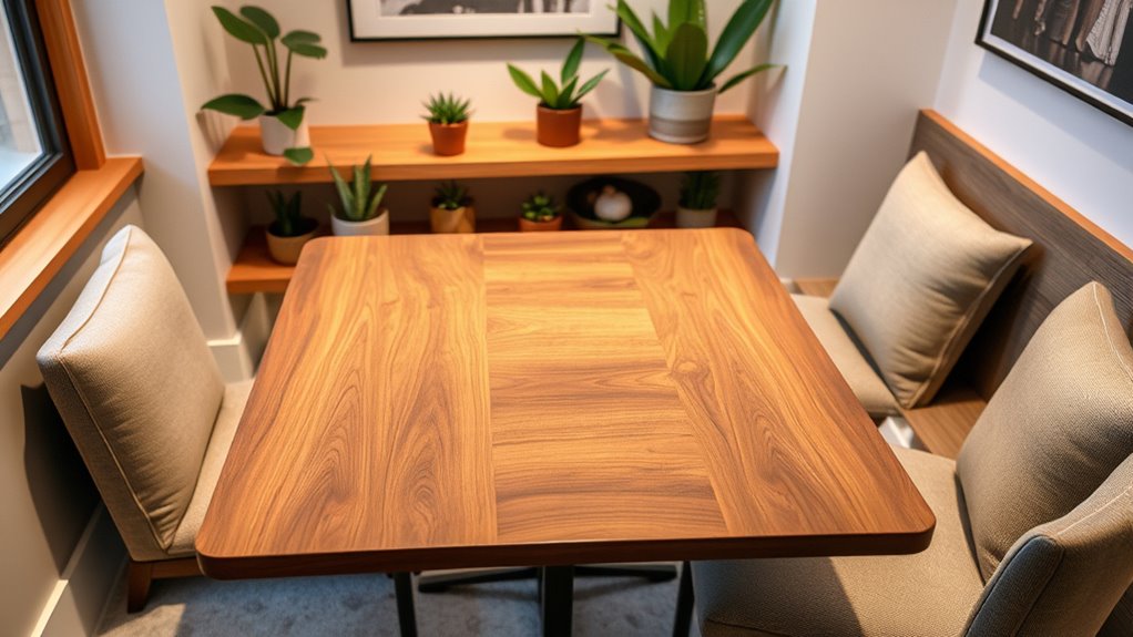 compact stylish folding tables