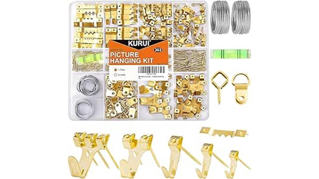 complete 303 piece hanging kit