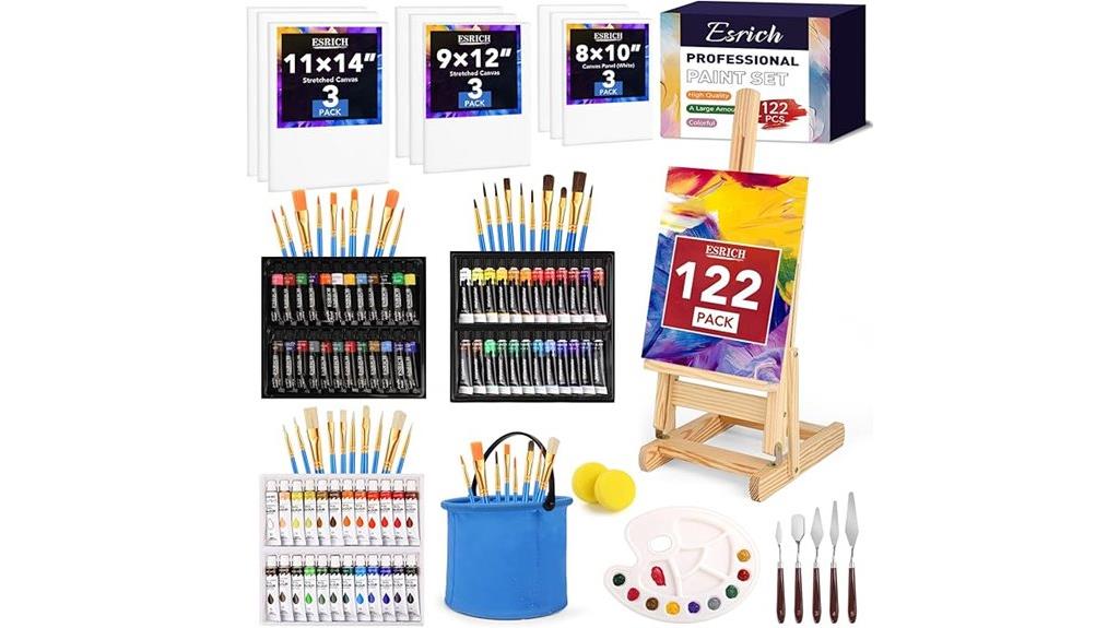 complete artist painting kit