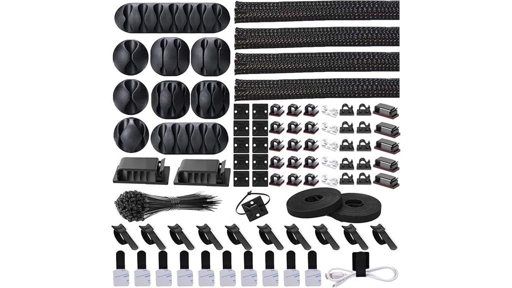 complete cable management kit