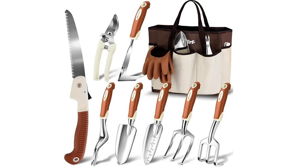 complete gardening tool collection