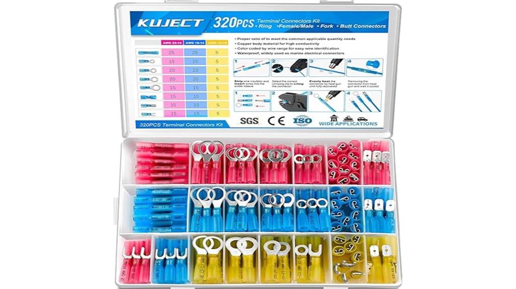 complete heat shrink connectors
