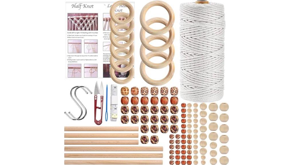 complete macrame kit set