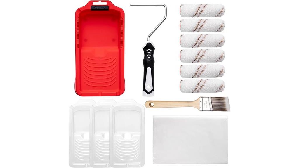 complete paint roller set