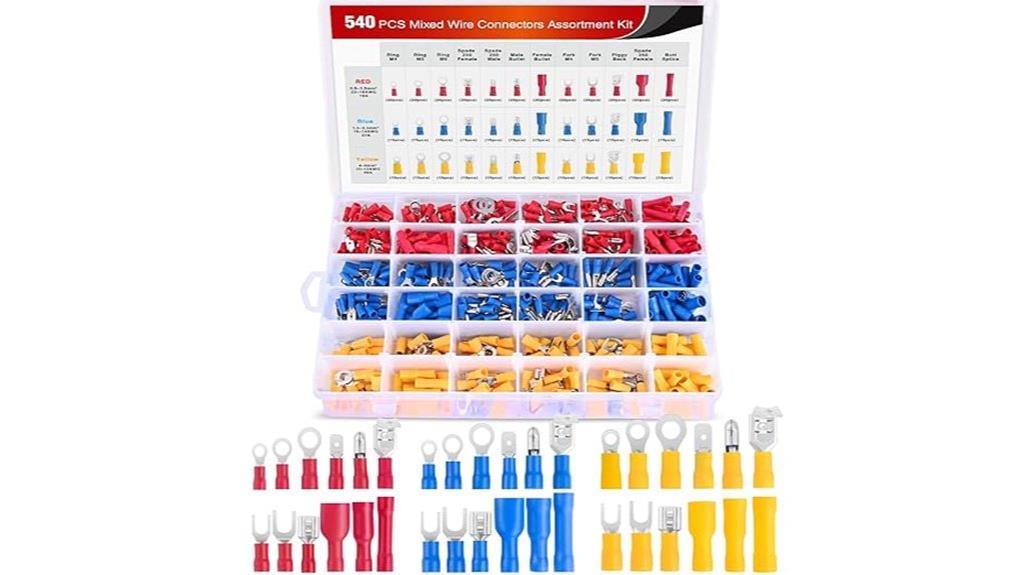 comprehensive electrical connector kit