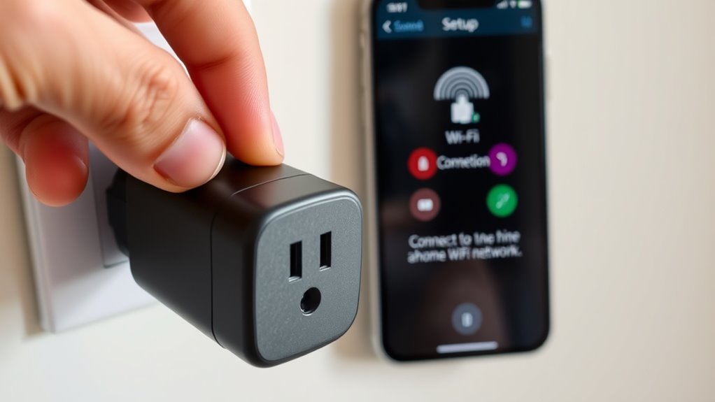 connect smart plug to wi fi