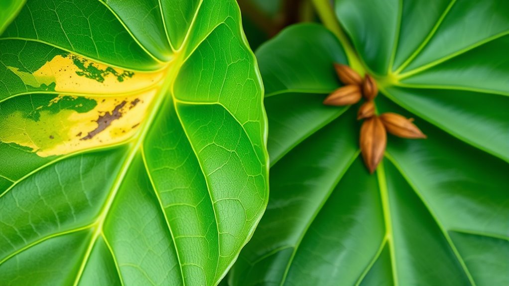consistent care prevents leaf drop
