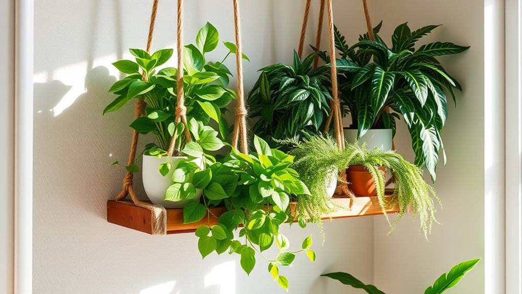 consistent varied plant arrangement