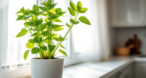controlling indoor mint spread
