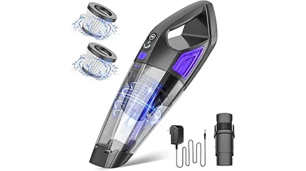 cordless rechargeable handheld vacuum