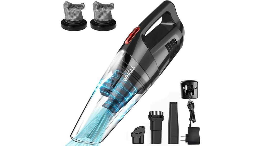cordless vacuum with led
