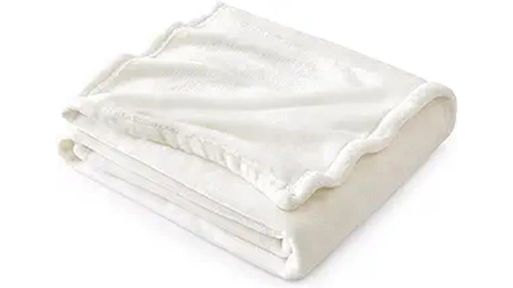 cozy couch fleece blanket